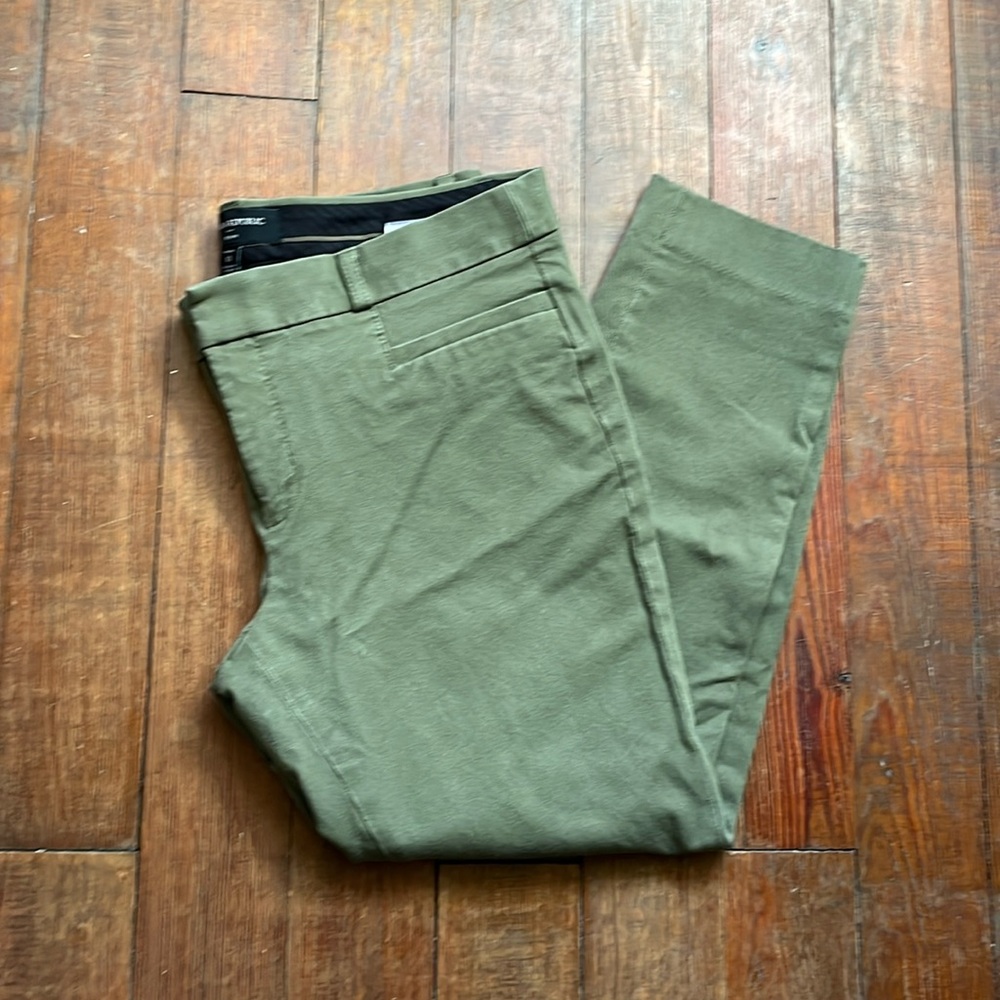 Good Used Condition Army Green Banana Republic Sloan Pants